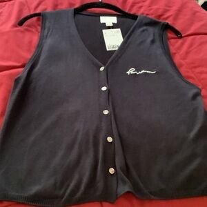 H&M Navy Blue Women's Sweater Vest